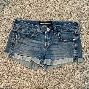 Express Jeans Denim Shorts